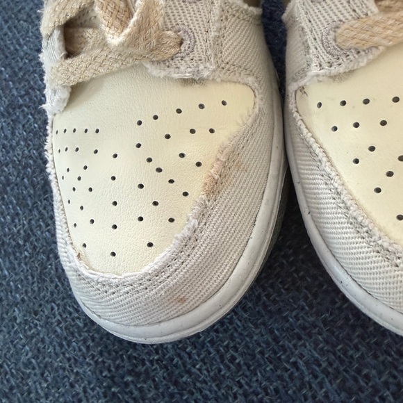 Nike Dunk LowSE Canvas Sail/Khaki Women’s 6.5 - Picture 8 of 10